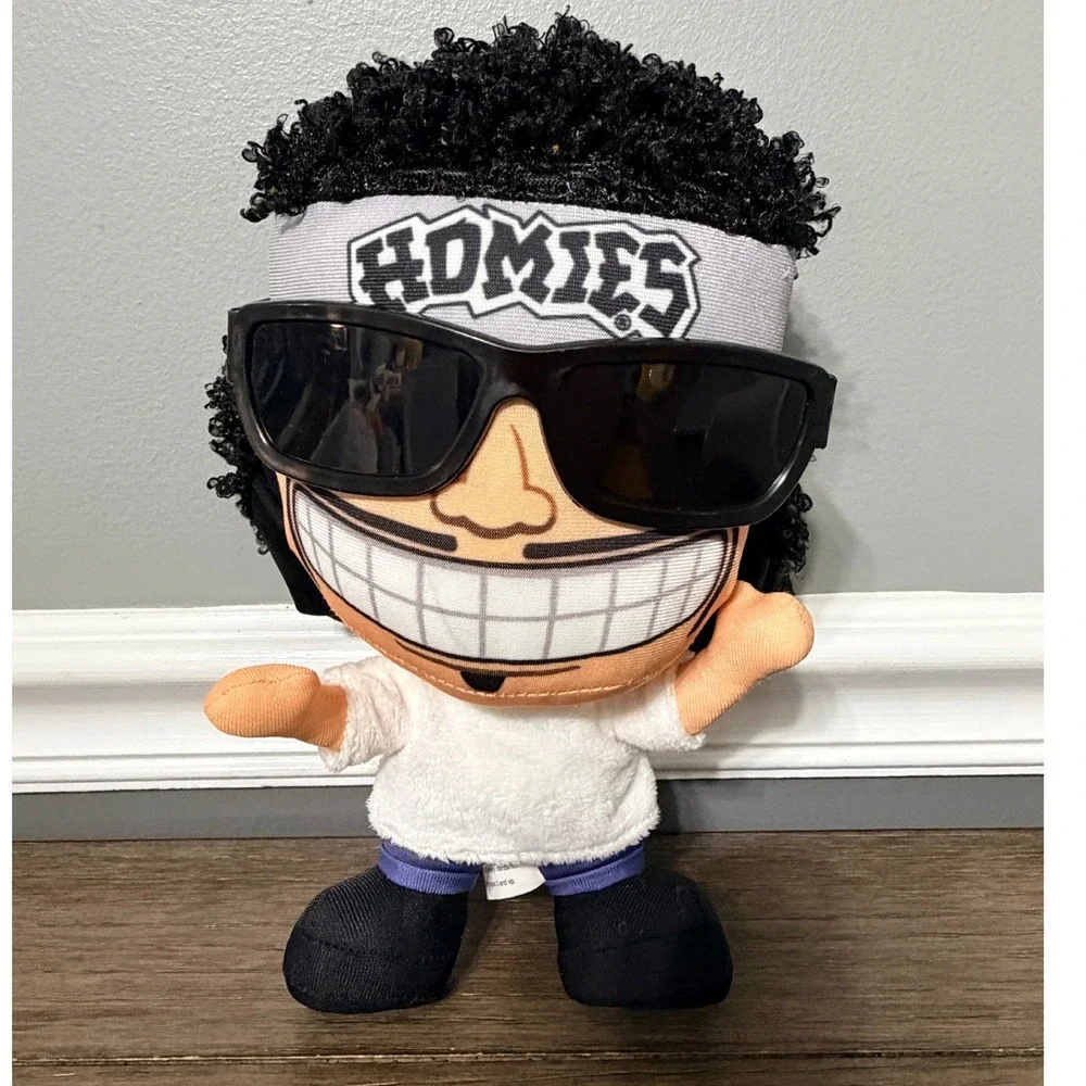 Homies Hollywood Plush Stuffed Toy David Gonzales A&A Global Sunglasses Urban